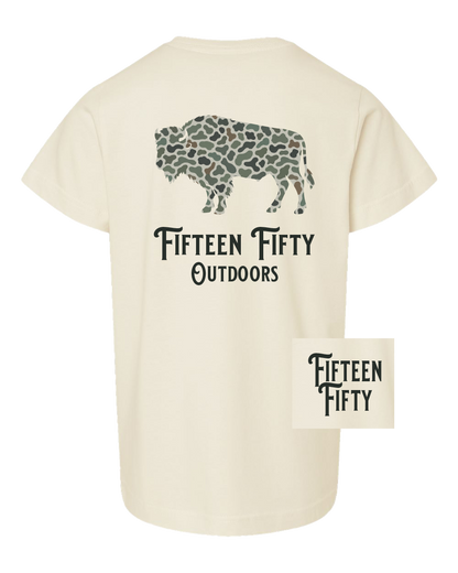 Camo Bison Toddler Tee