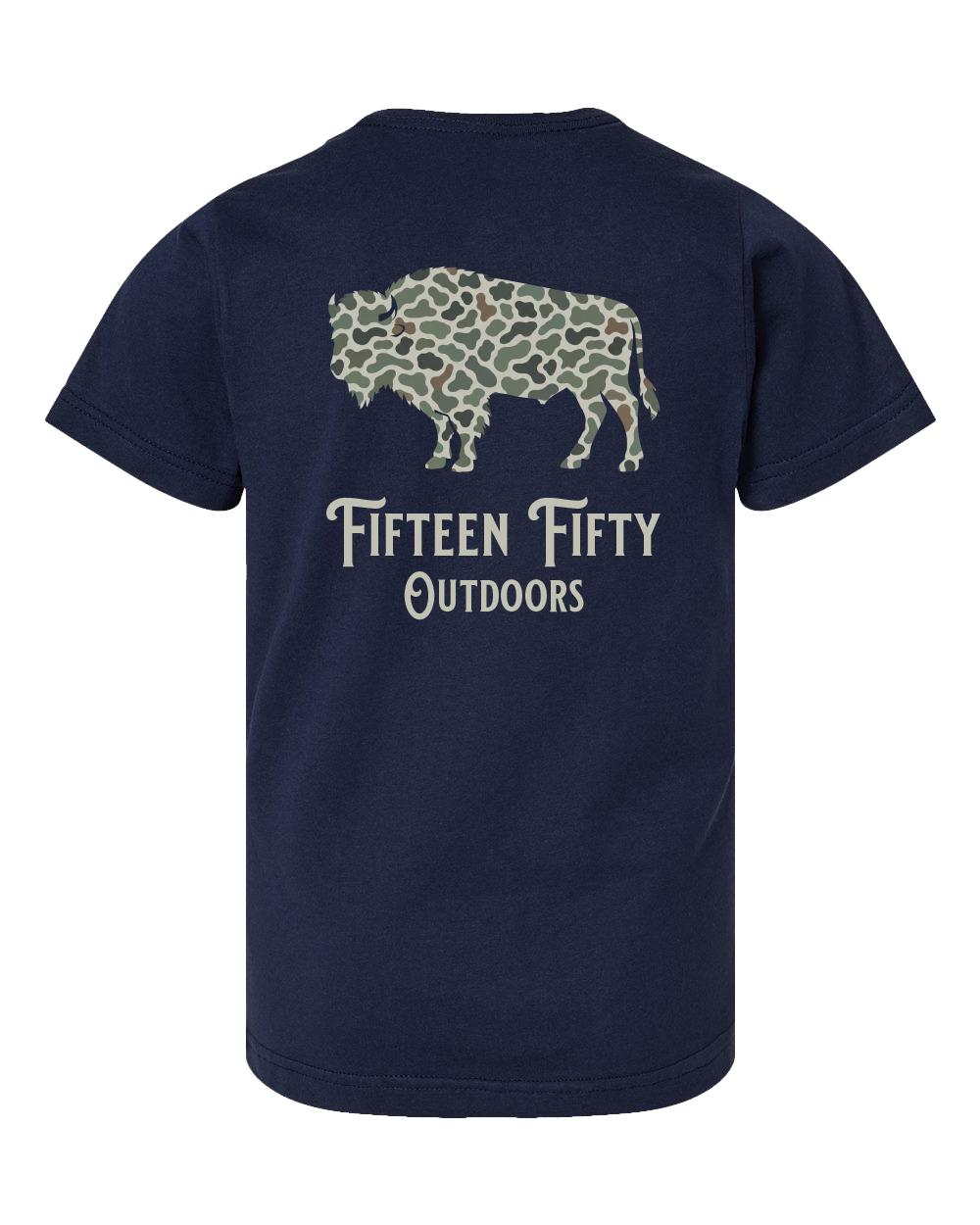 Camo Bison Toddler Tee