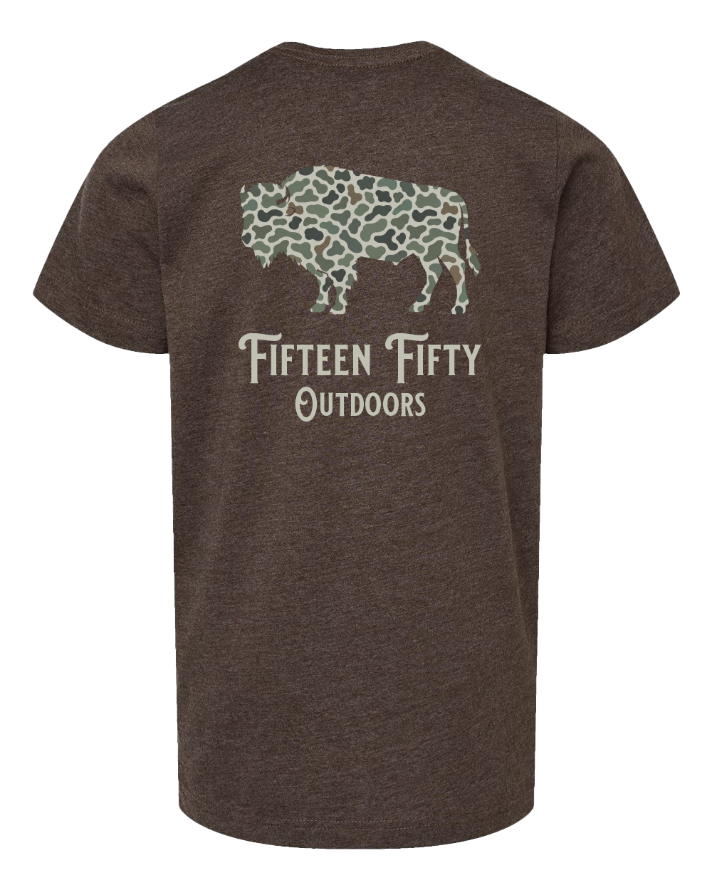 Camo Bison Toddler Tee