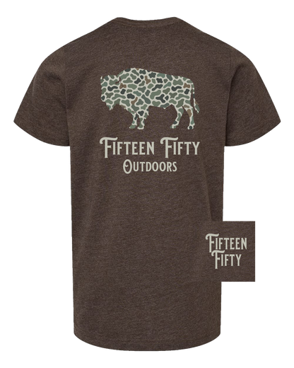 Camo Bison Toddler Tee