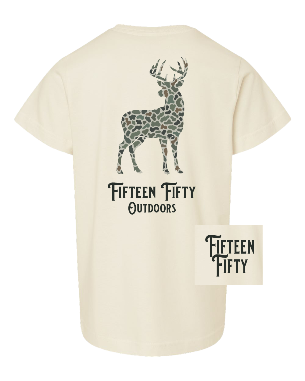 Camo Deer Toddler Tee