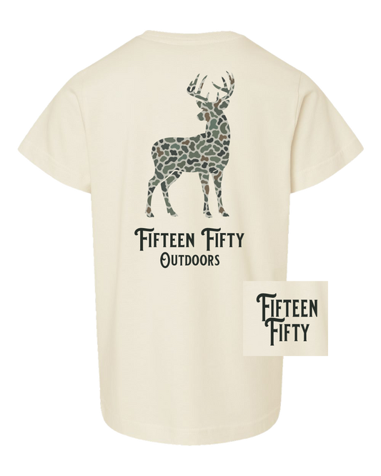 Camo Deer Youth Tee