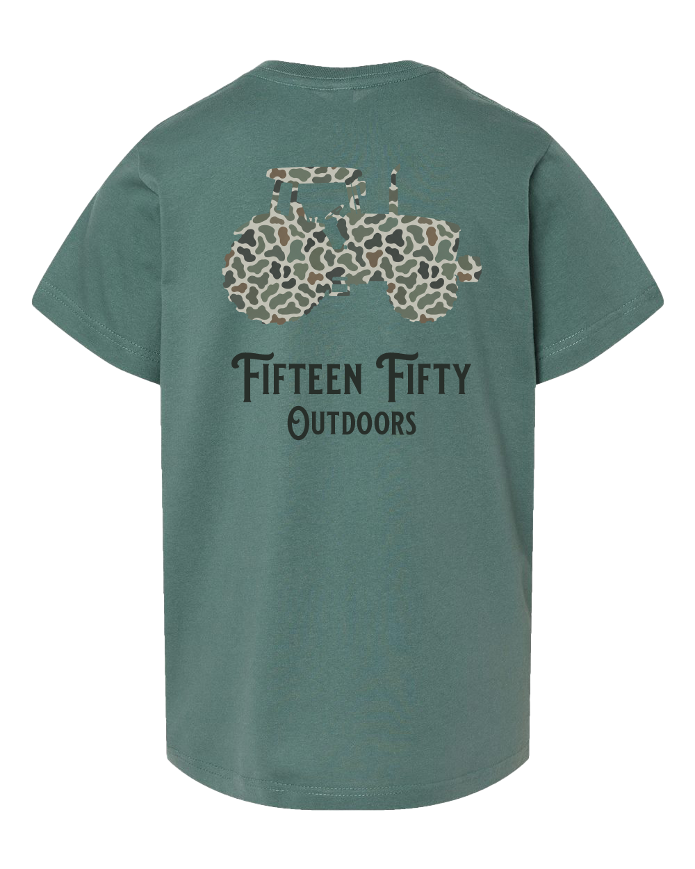 Camo Tractor Toddler Tee