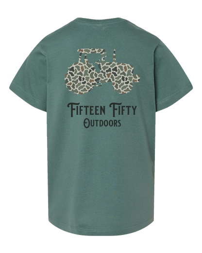 Camo Tractor Toddler Tee