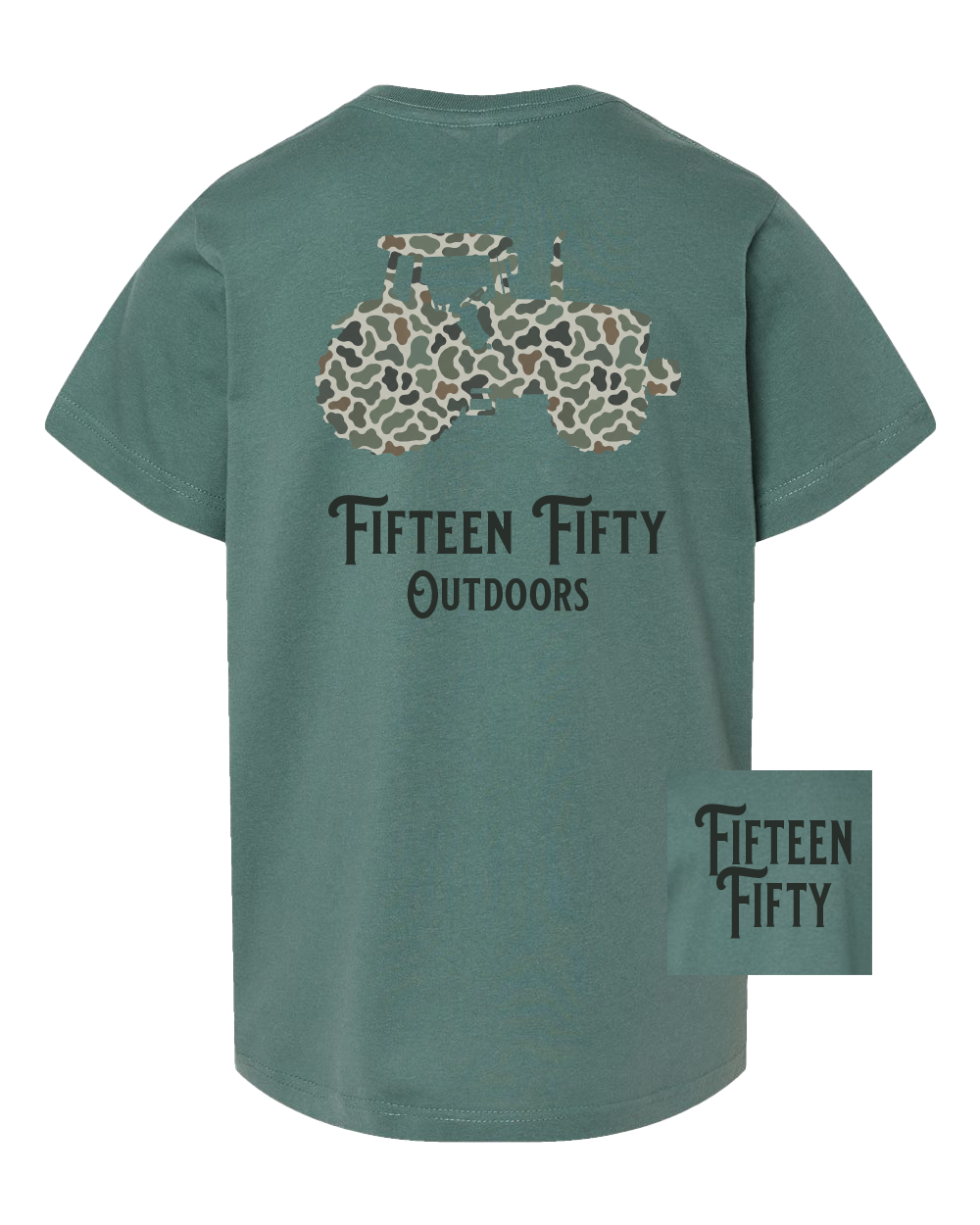 Camo Tractor Toddler Tee