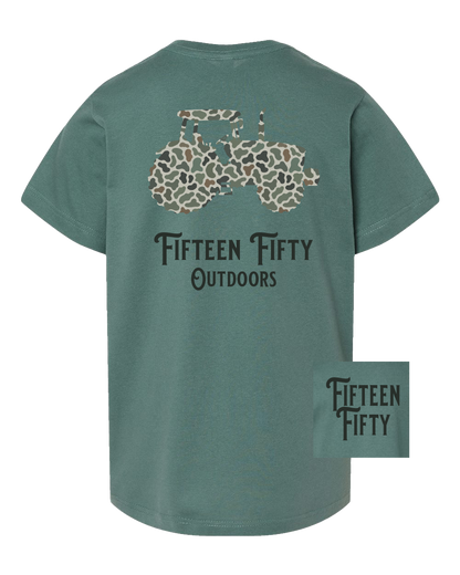 Camo Tractor Toddler Tee