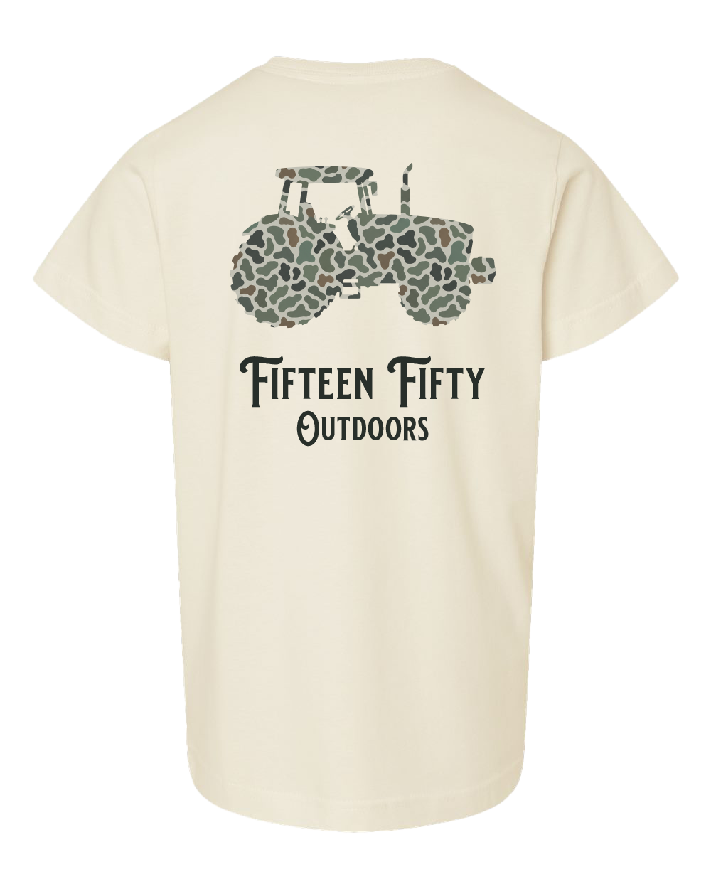 Camo Tractor Toddler Tee
