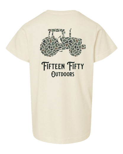Camo Tractor Toddler Tee