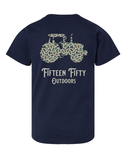 Camo Tractor Toddler Tee