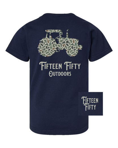 Camo Tractor Toddler Tee