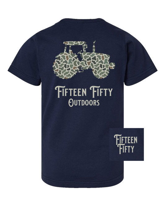 Camo Tractor Toddler Tee