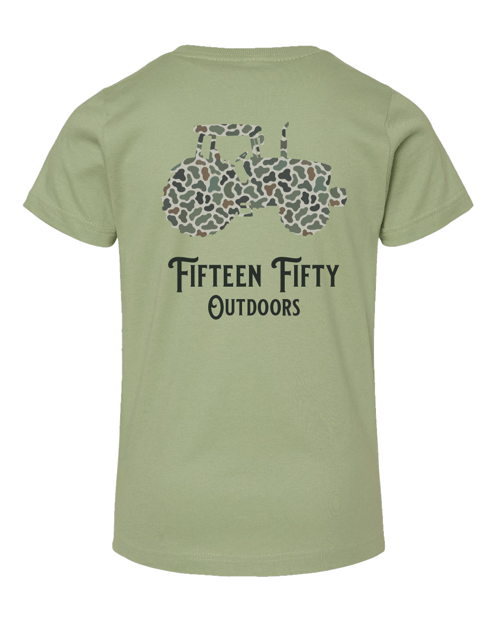 Camo Tractor Toddler Tee