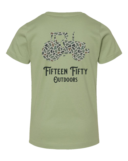 Camo Tractor Toddler Tee