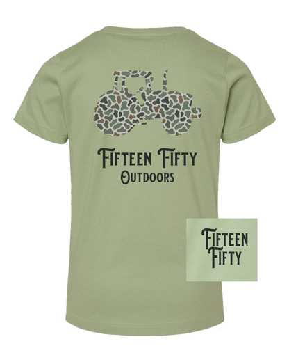 Camo Tractor Toddler Tee