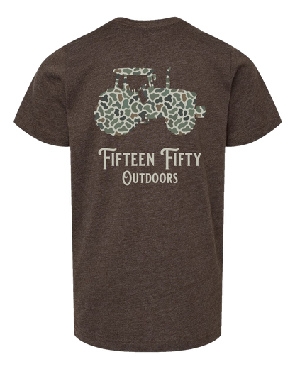 Camo Tractor Toddler Tee