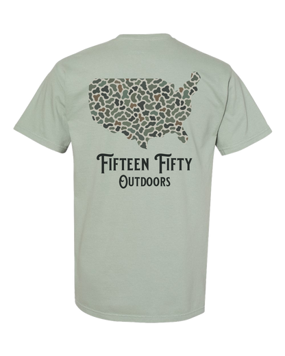Camo USA Tee