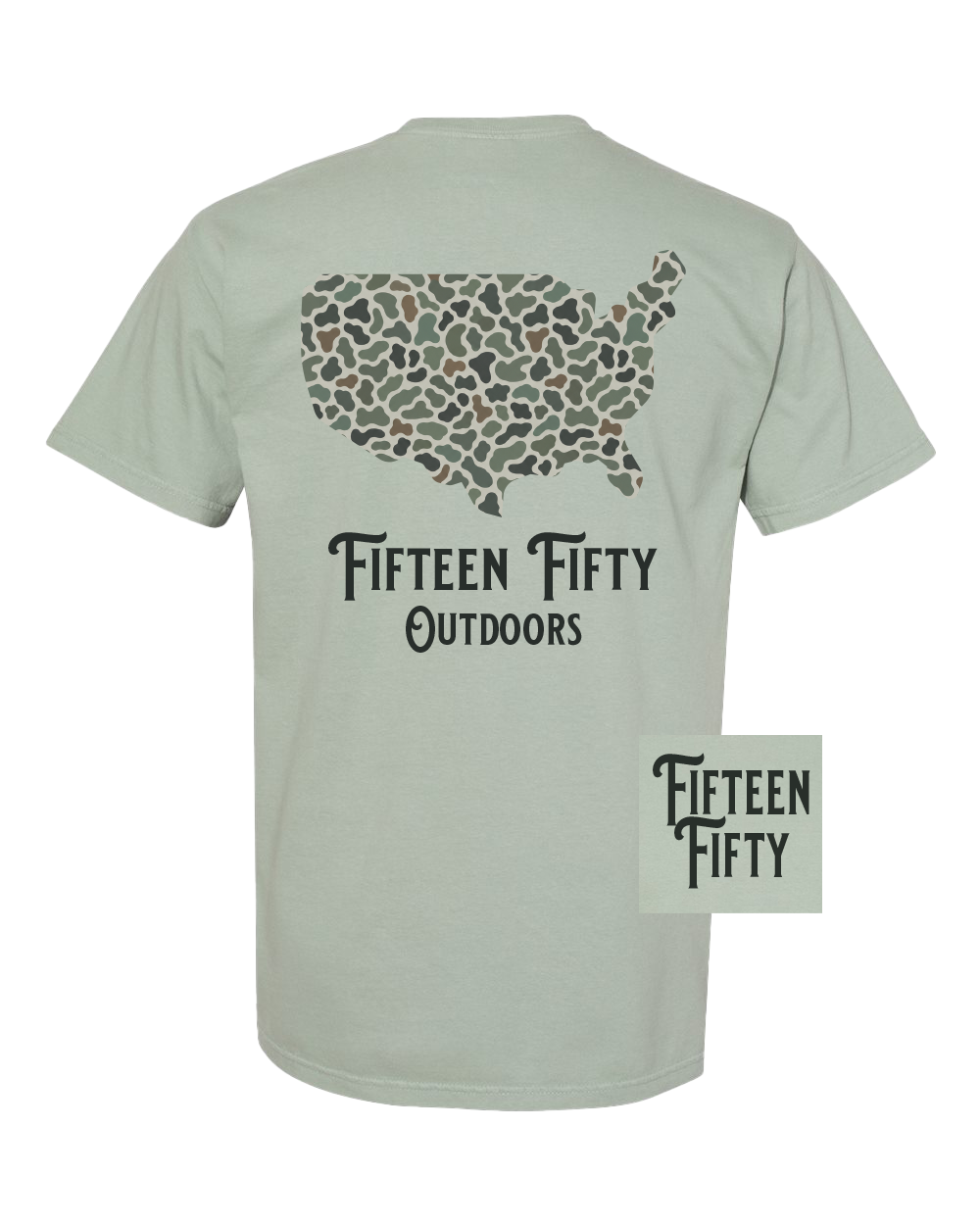 Camo USA Tee