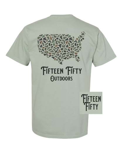 Camo USA Tee