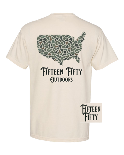 Camo USA Tee