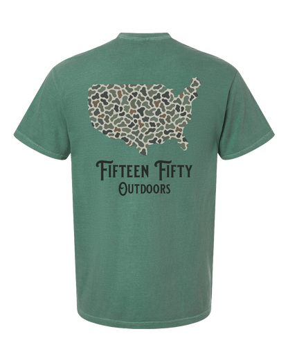 Camo USA Tee