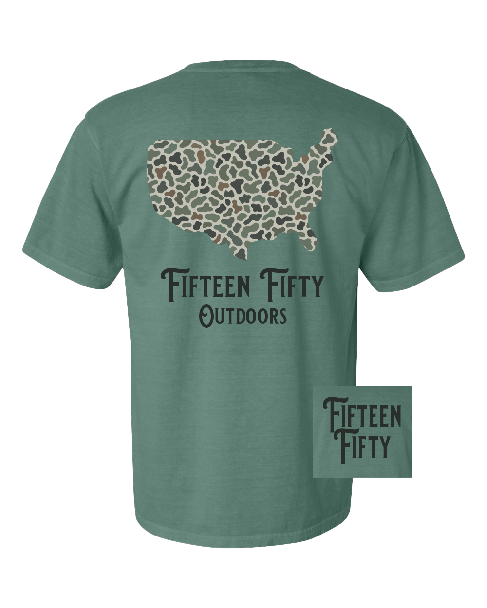 Camo USA Tee