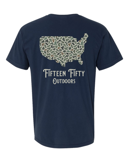 Camo USA Tee