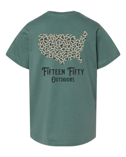 Camo USA Toddler Tee