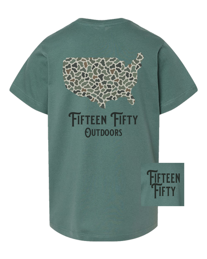 Camo USA Toddler Tee
