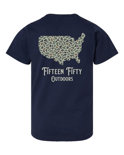 Camo USA Toddler Tee