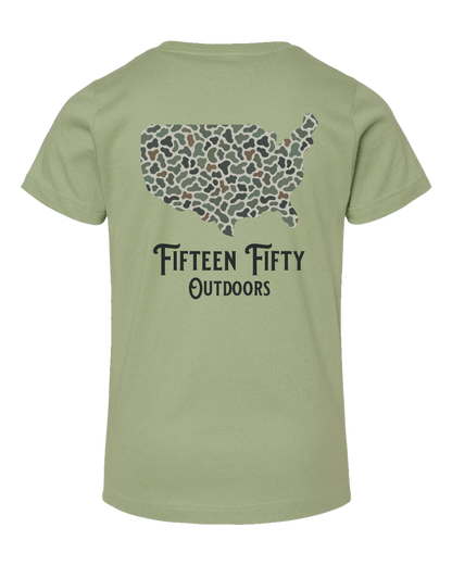 Camo USA Toddler Tee