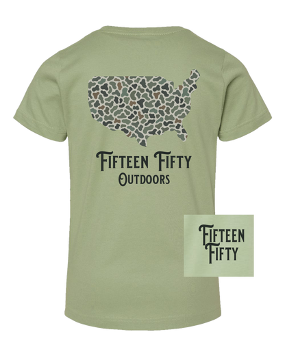 Camo USA Toddler Tee