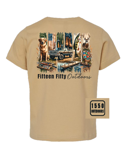 Country Raised Toddler Tee