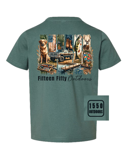 Country Raised Toddler Tee