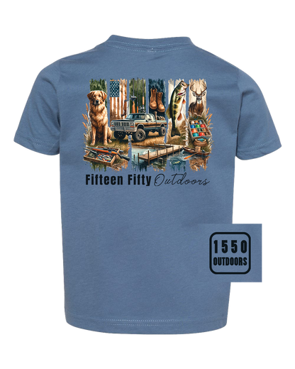 Country Raised Toddler Tee