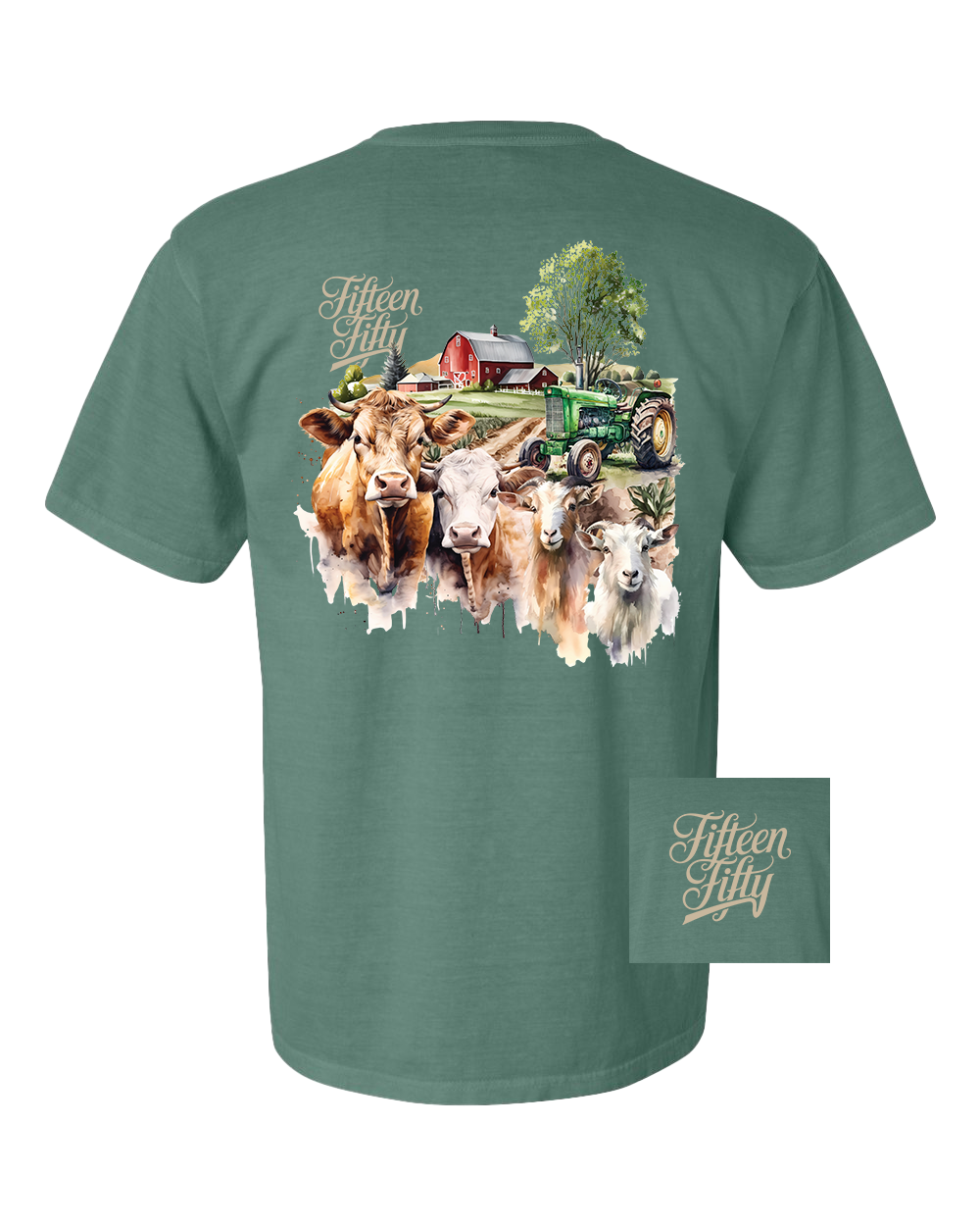 Cow Farm Pocket Tee