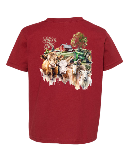 Cow Farm Toddler Tee