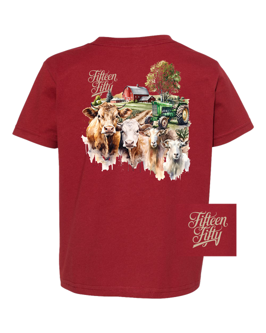 Cow Farm Toddler Tee