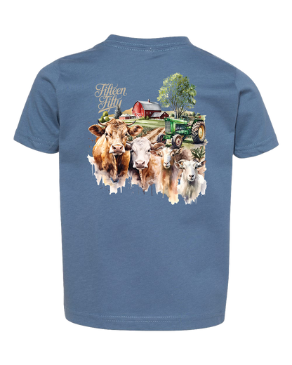 Cow Farm Toddler Tee