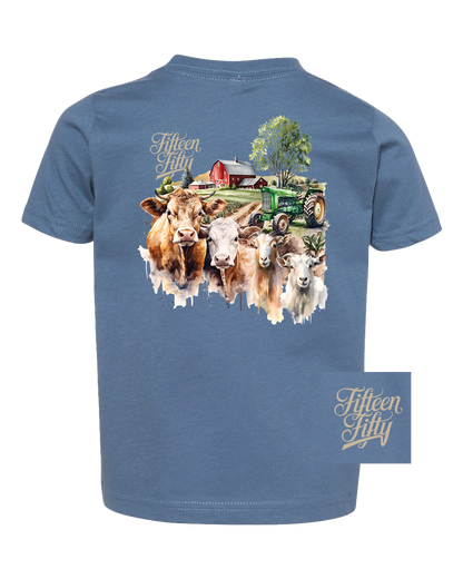 Cow Farm Toddler Tee