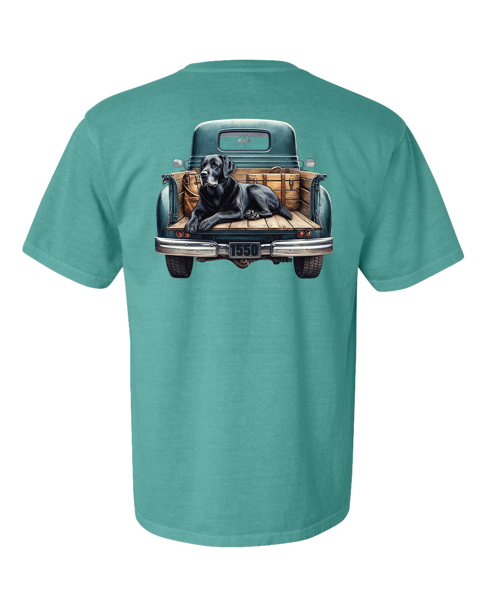 Dog in Truck Bed Youth Tee