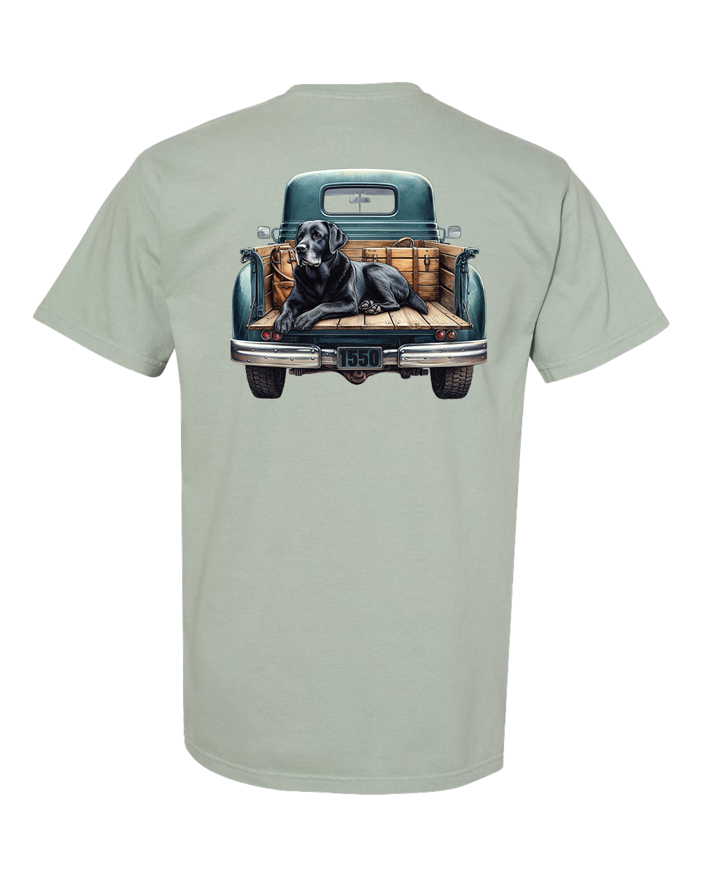 Dog in Truck Bed Pocket Tee