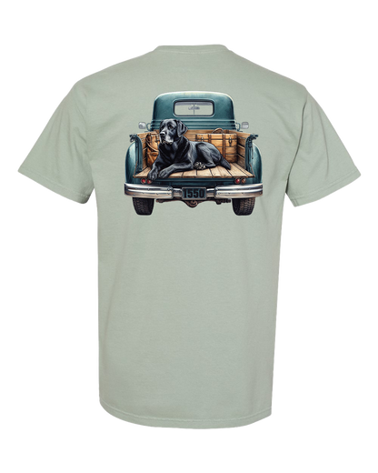 Dog in Truck Bed Pocket Tee