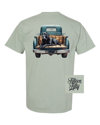 Dog in Truck Bed Pocket Tee