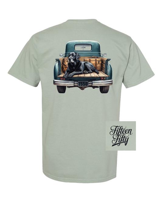 Dog in Truck Bed Pocket Tee