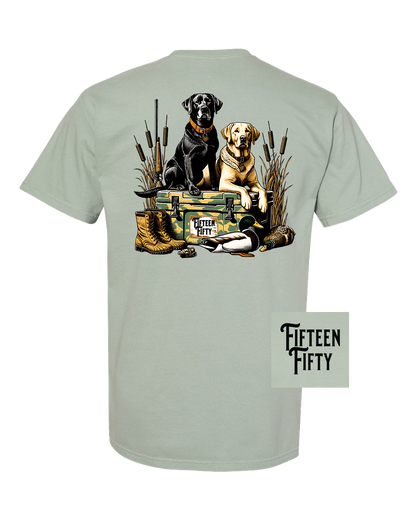 Dogs on Cooler Pocket Tee