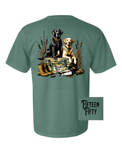 Dogs on Cooler Pocket Tee