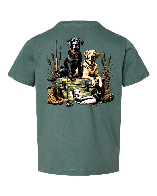 Dogs on Cooler Toddler Tee