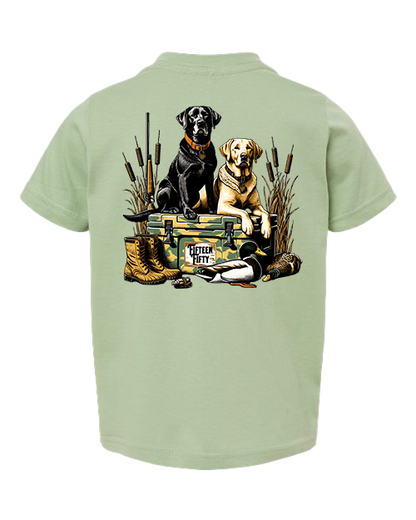 Dogs on Cooler Toddler Tee