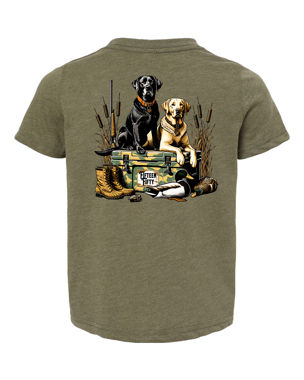 Dogs on Cooler Toddler Tee