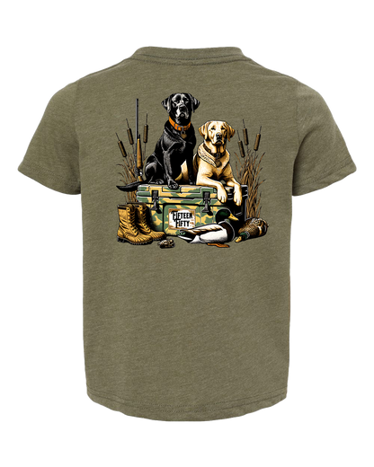 Dogs on Cooler Toddler Tee